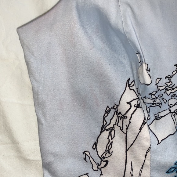 FRENCH CONNECTION Blue Sheath Dress - Picture 8 of 9